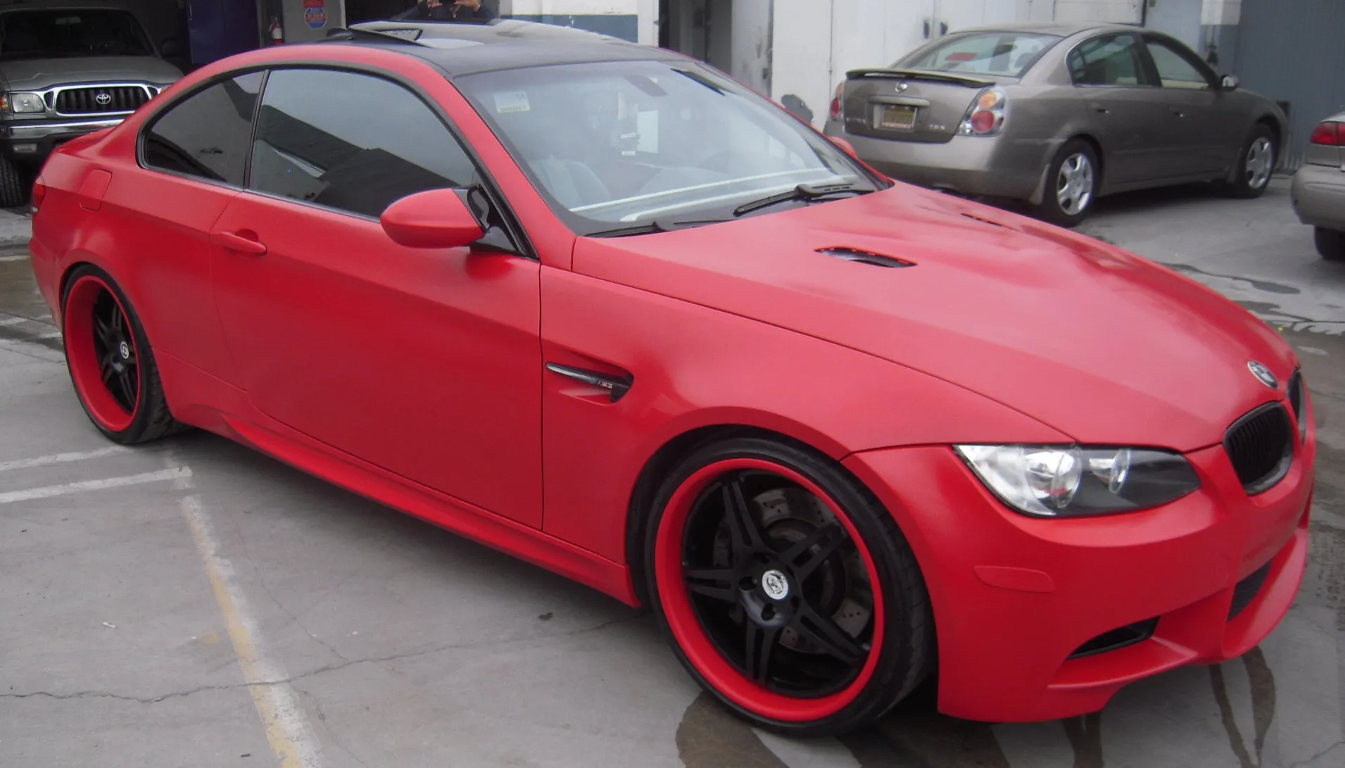 Custom Red Paint